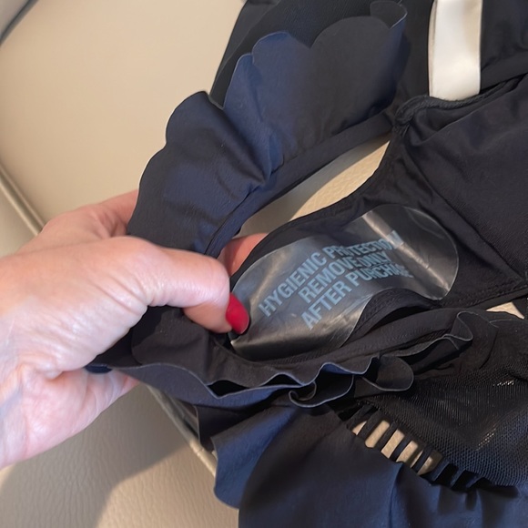 Zimmermann ruffle trim top and bottom swimsuit sz Au 1 - Picture 13 of 15